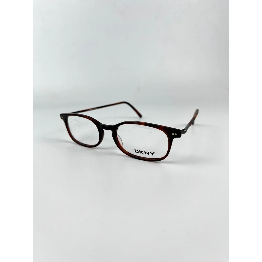 DKNY 6504 215 Women's Eyeglasses Frame Red & Brown Plastic Full Rim 145 mm